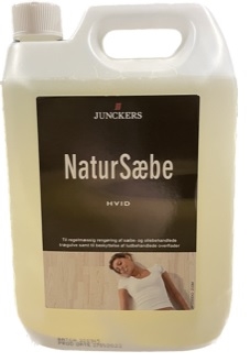Junckers NaturSæbe - Hvid 2,5 liter